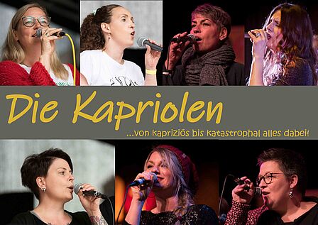 Die Kapriolen. 7stimmgewaltige Frauen aus Einbeck
